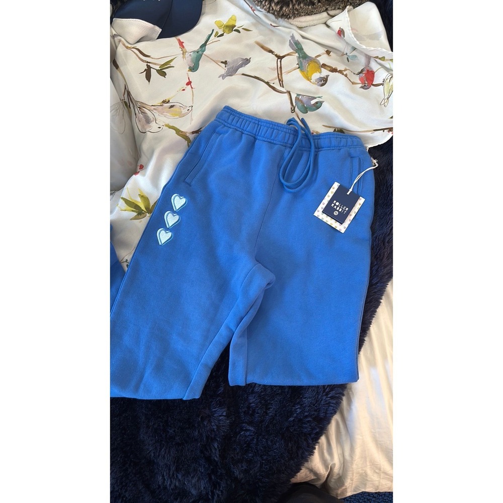 Roller Rabbit Target Collab Women's Sweatpants Blue XXS